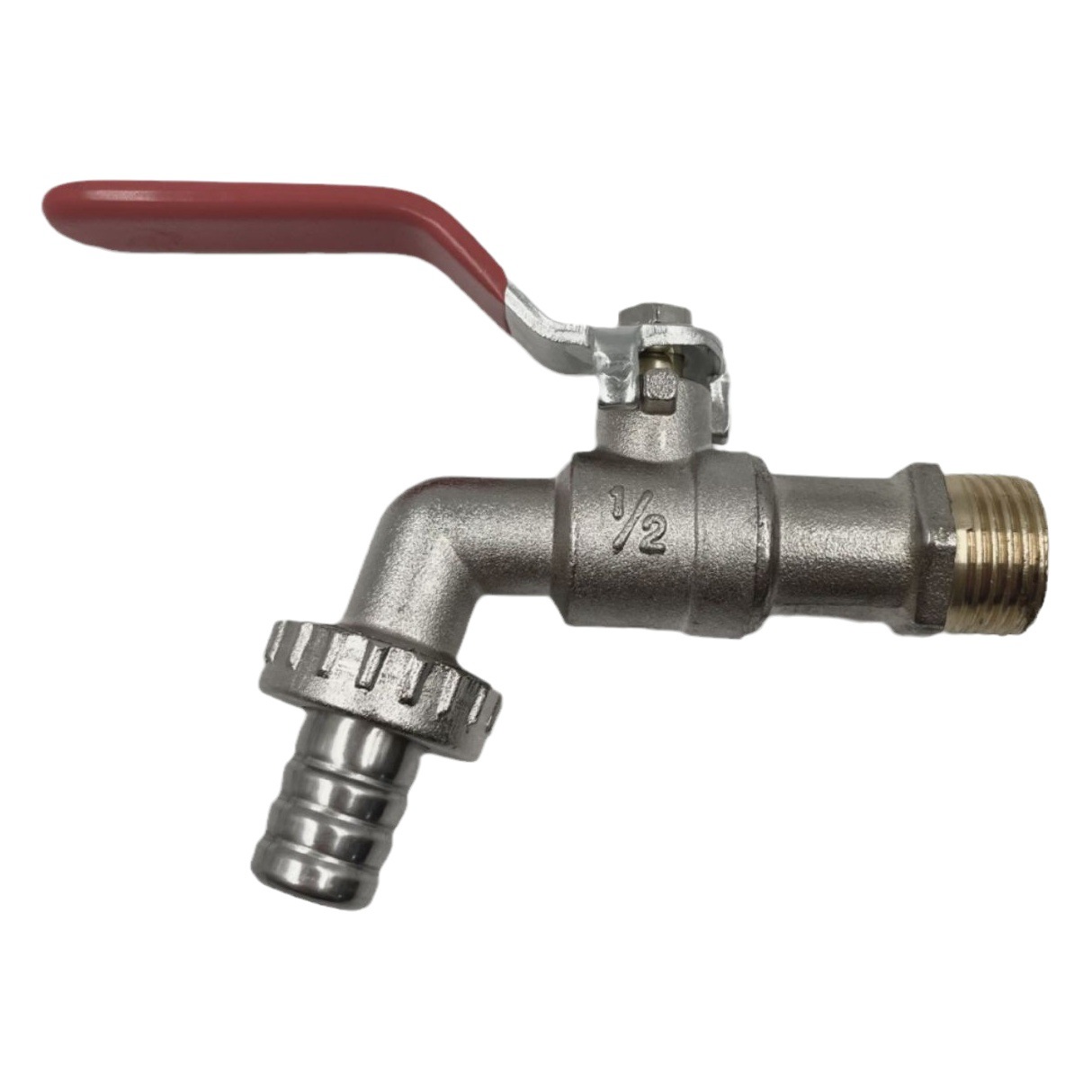 Half copper and half zinc quick-opening faucet washing machine thickened faucet mop pool long handle water nozzle wholesale faucet