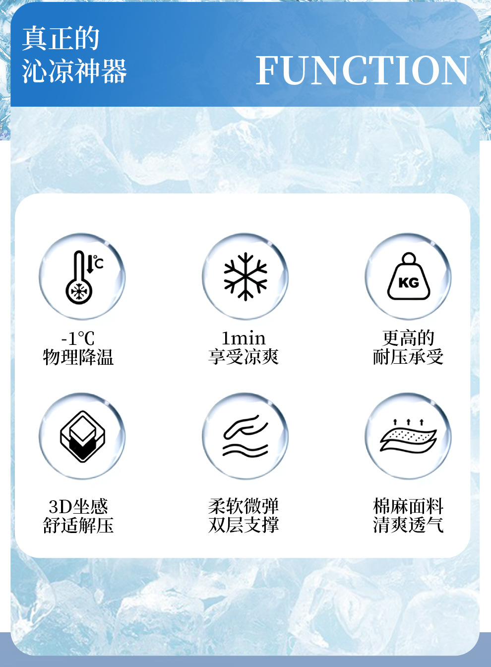 Cross-Border Honeycomb Gel Car Lumbar Support Ice Silk Cooling Pad Home Office Lumbar Pillow Cushion Car Lumbar Support Gel Ice Pad