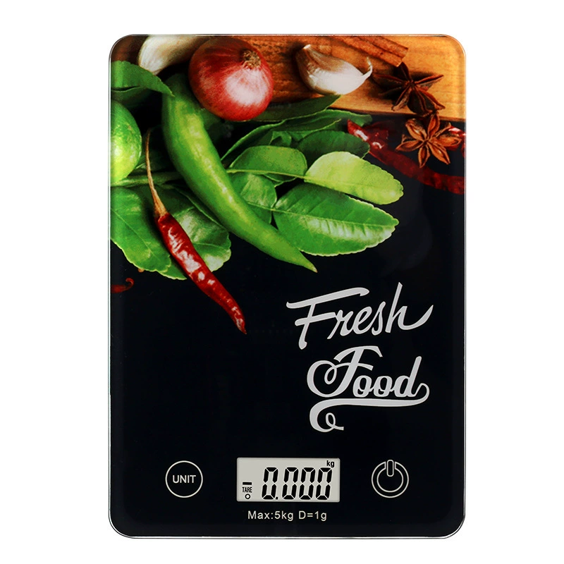Масштаб кухни экрана касания электронный масштаб выпечки торта еды стеклянный масштаб кухни электронный масштаб веса грамма