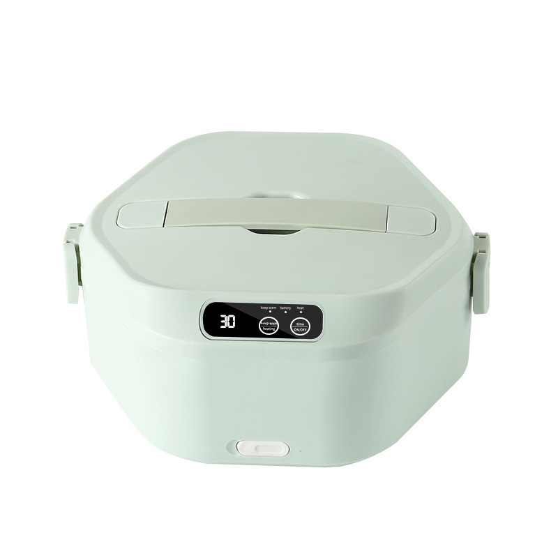 Grote, draagbare, elektrische lunchbox voor kantoorpersoneel met keramische binnenvoering, waterdicht, hoogwaardige outdoor lunchbox_voghion.com