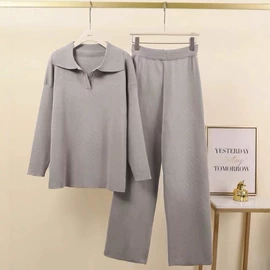 毛衣;时尚休闲套装;女式针织衫