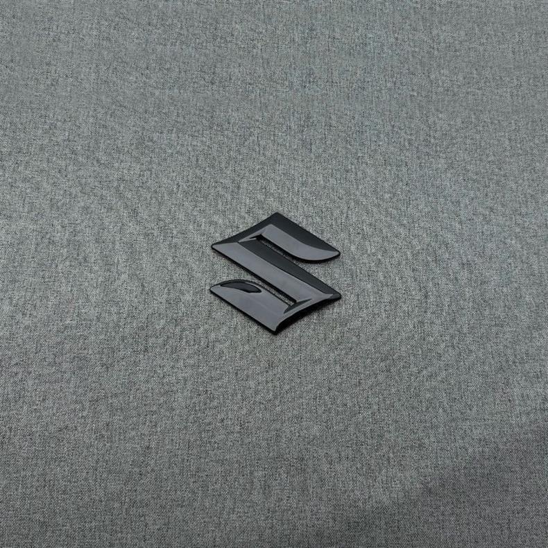Suitable for Suzuki Swift Modification, Black Warrior Front and Rear Car Logos, Rear Trunk Logo Sticker, Front Grille Logo, Rear Logo