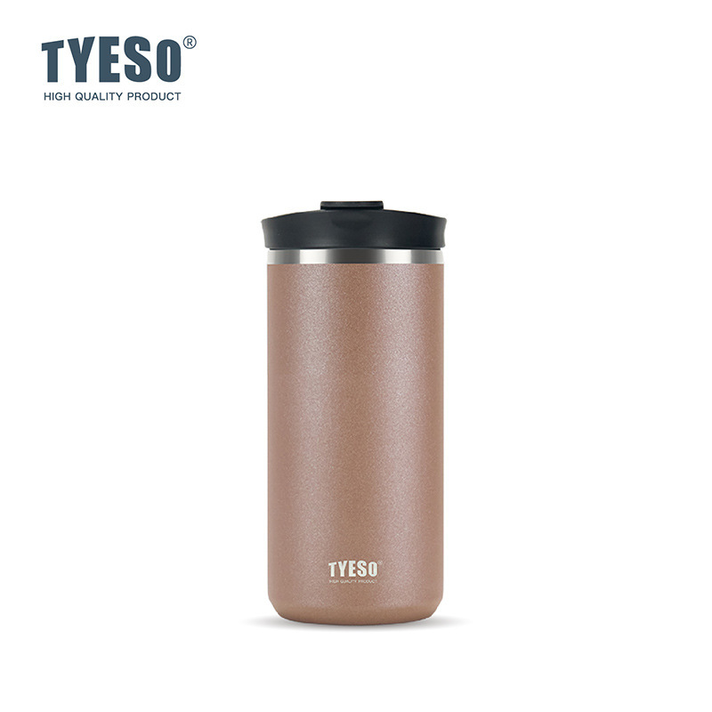 TYESO Taishuo コーヒーフレンチプレスポットポータブル屋外手淹れコーヒーカップ 304 ステンレス鋼フレンチプレス断熱カップ|undefined