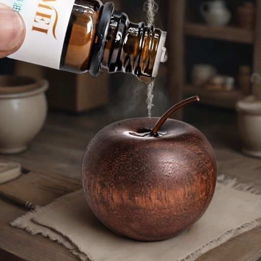 Fronteriza caliente de manzana madera de fragancia de madera sólida decoración de madera de fragancia de aceite esencial de madera de fragancia diversificado fabricante de estilo