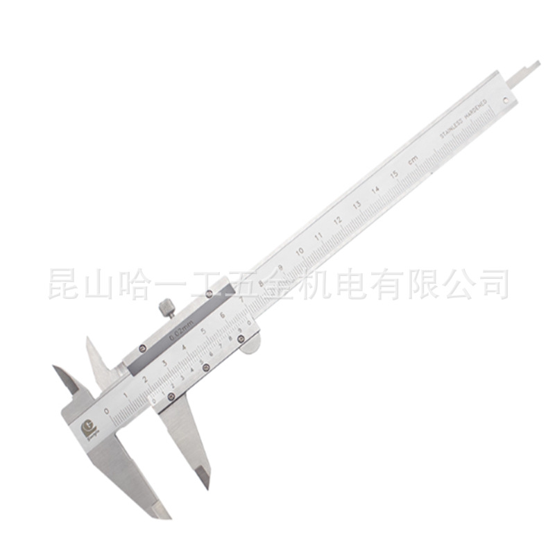 广陆游标卡尺0-150-200-300工业级不锈钢游标卡尺