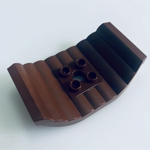 4-Hole Bamboo Pai Bridge Large Particle Building Blocks Mechanical Gear Variebility Engineering Wonderful Pipeline Technology Parts Compatible with Lego