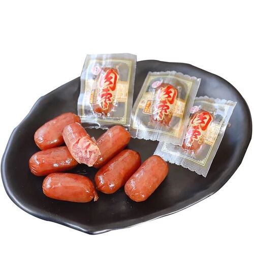 Fujian Hongxiangji 5 lbs per bag original flavor black pepper smoked Taiwanese sausage barbecue sausage small package with weight