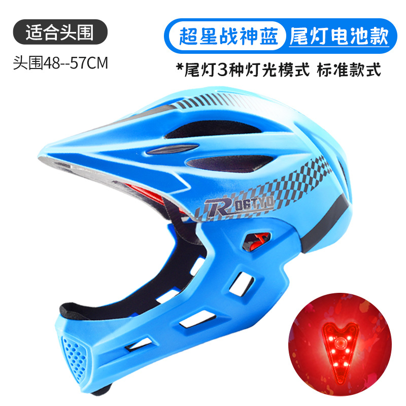Casco de bicicleta de equilibrio para niños, casco completo, patinaje, sombrero, equipo de montaje, protector, cascos para niños y niñas