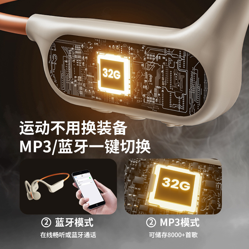 X7Ultra 水泳用イヤホン 水中専用 ワイヤレス スポーツ イヤホン 骨伝導 Bluetooth イヤホン 32GBメモリ搭載|undefined
