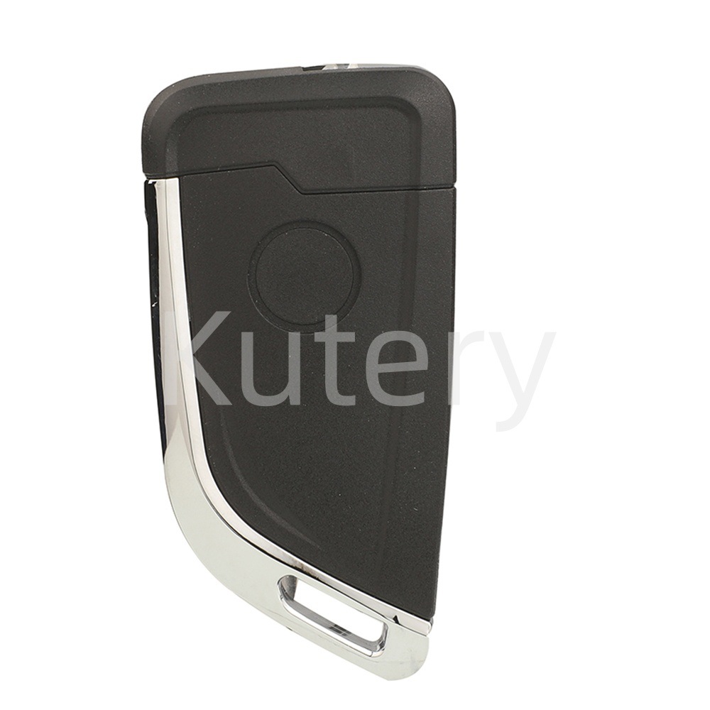 Suitable for Volkswagen 2-Key 3-Key B5 Skoda Seat Modified Folding Remote Control Car Key Shell with Middle Light