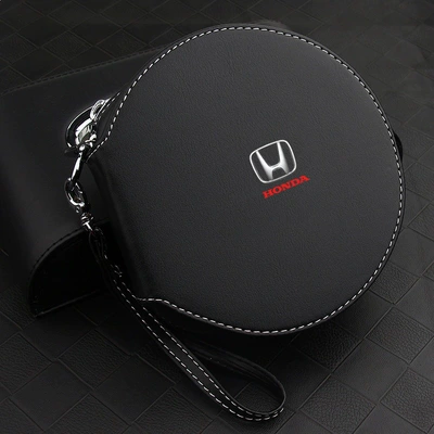Bag, Car Cd Box, In-Car | Multimediya və saxlama aksesuarları - honda-round-cd-bag-silk-screen-logo-model