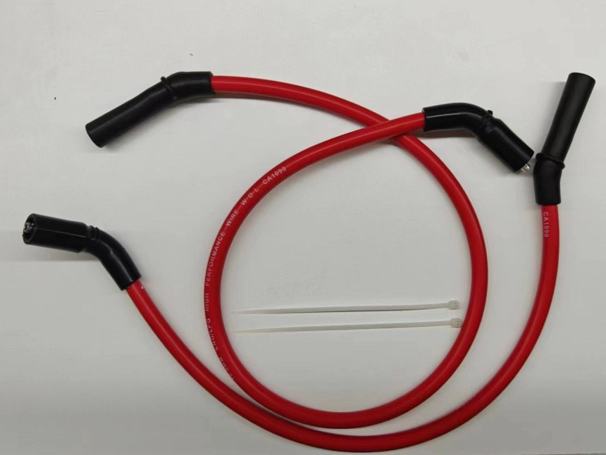 10mm spiral core spark plug wire set is suitable for XL883Sportster8832007-2008