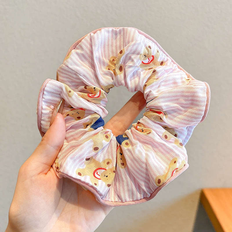 Estilo pastoral francés, diadema de intestino grueso, accesorios para el cabello dulce de alta calidad para mujer, cuerda para la cabeza, nueva cuerda para el cabello de todo fósforo, banda elástica alta