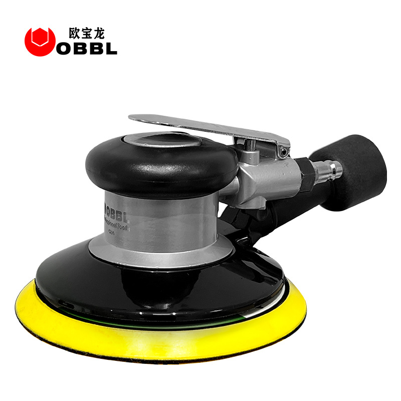 气动打磨机小型手持干磨机工业级高速汽车打蜡抛光吸尘磨光机5211