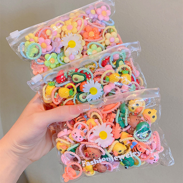 Children's cute hair rope