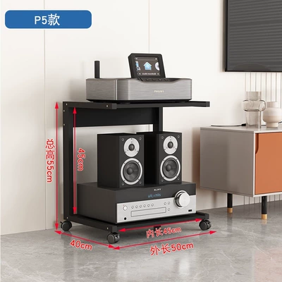 Electric car big tripod: Mobile Speaker Stand Mixer - j68-p5-model-with-back-panel-all-black