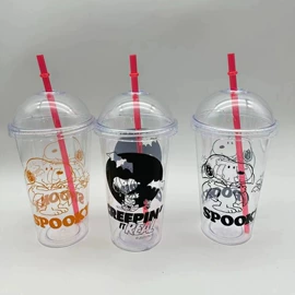 万圣节摆件;塑料杯;碗