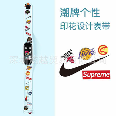 apply millet Bracelet Wrist strap transparent Printing Custom 5 replace 4nfc3 representative personality pattern