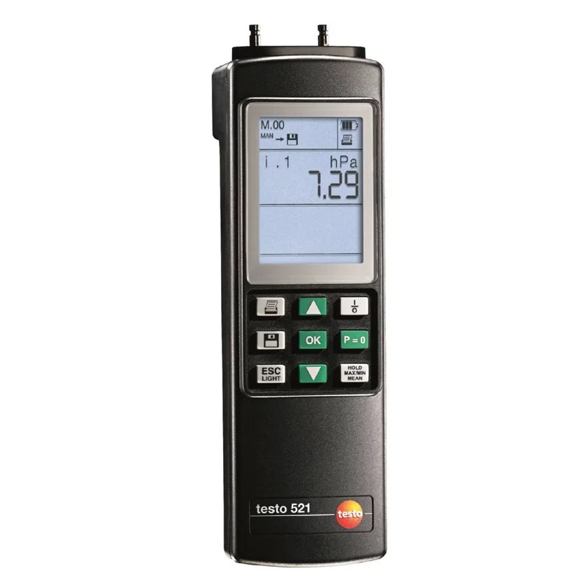 德图testo 521-2 差压测量仪   量程为0到100 hPa