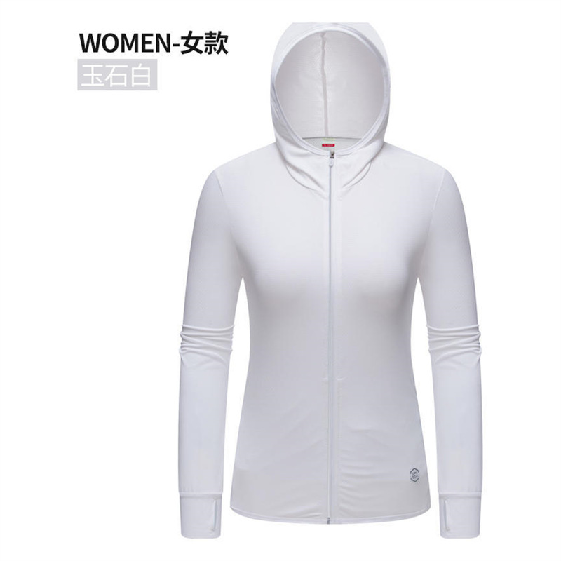Ropa de protección solar personalizada logotipo de impresión de ropa de protección solar al aire libre para hombres y mujeres chaqueta de hielo delgada impresión de ropa de piel UV