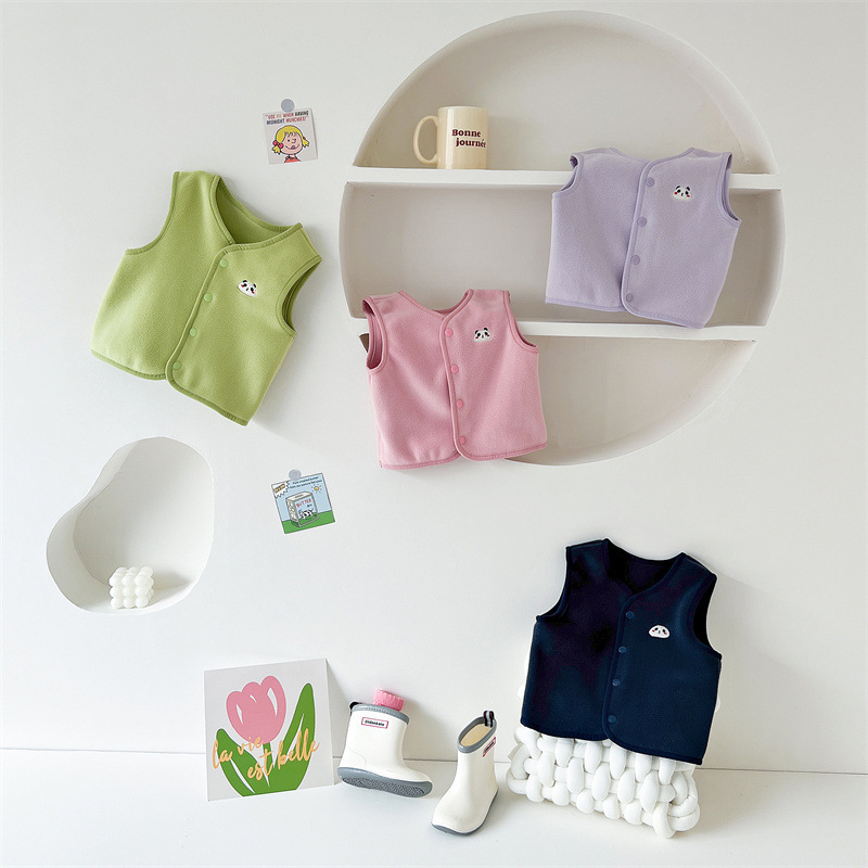 Chaleco de bebé primavera y otoño Chaleco de Bebé Ropa para niños Ropa de estilo occidental de las mujeres abrigo ropa de primavera para niños chaleco recién nacido de los hombres moda