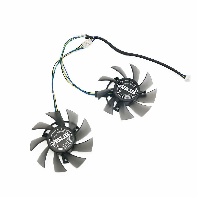 Подходит для видеокарты ASUS/ASUS Dual-GTX 1650/GTX 1660TI вентилятор охлаждения T128015B