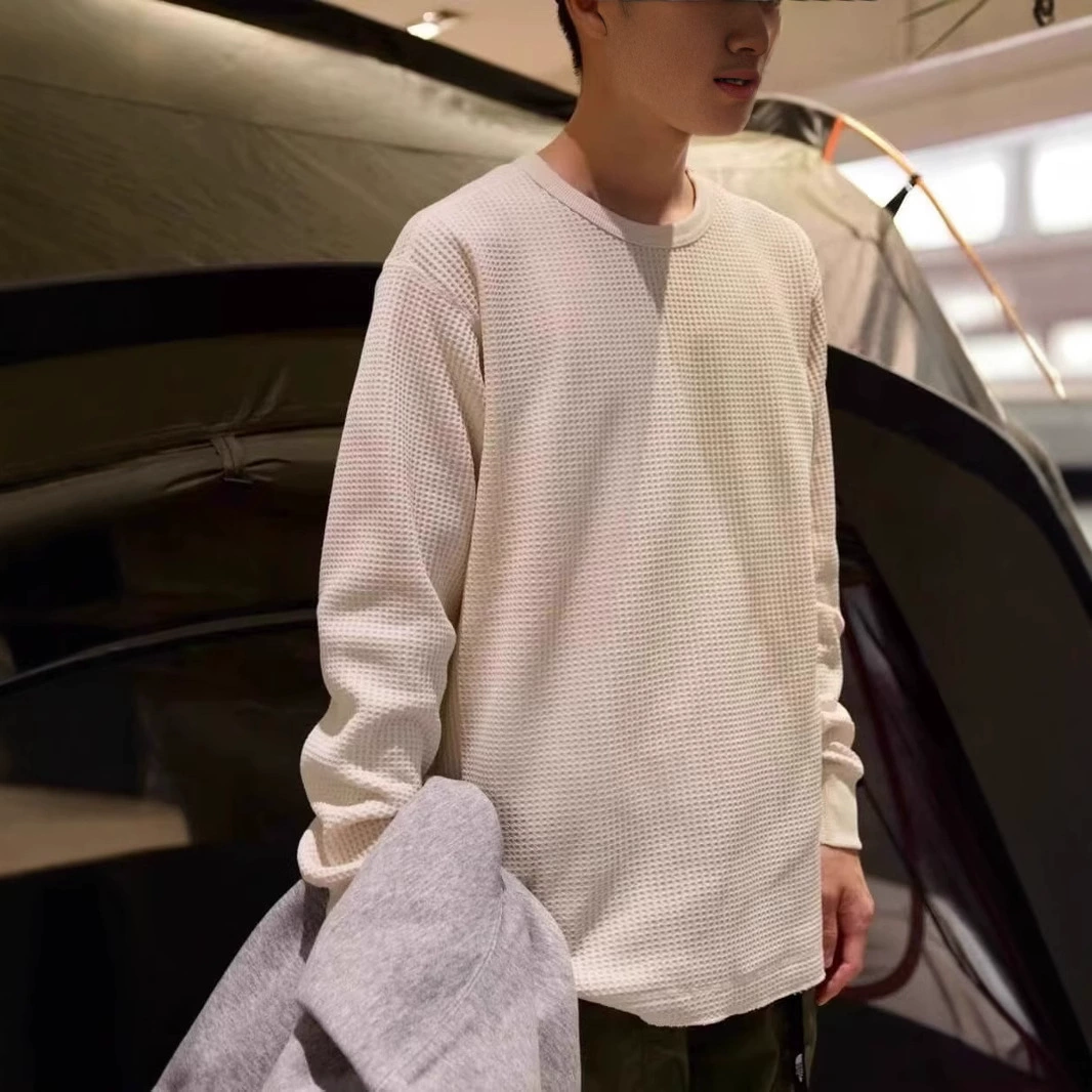 Autumn solid sweatshirt, round collar, relaxed fit, sizes M–3XL