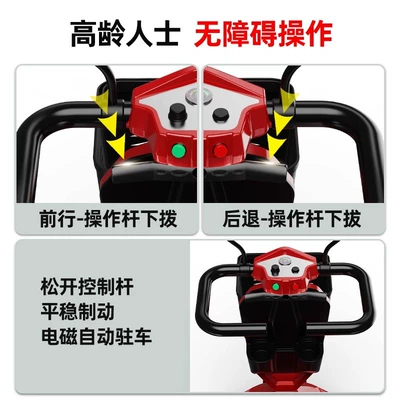 Qatlanan elektrik velosipedlər Electric Vehicle Old Men Le