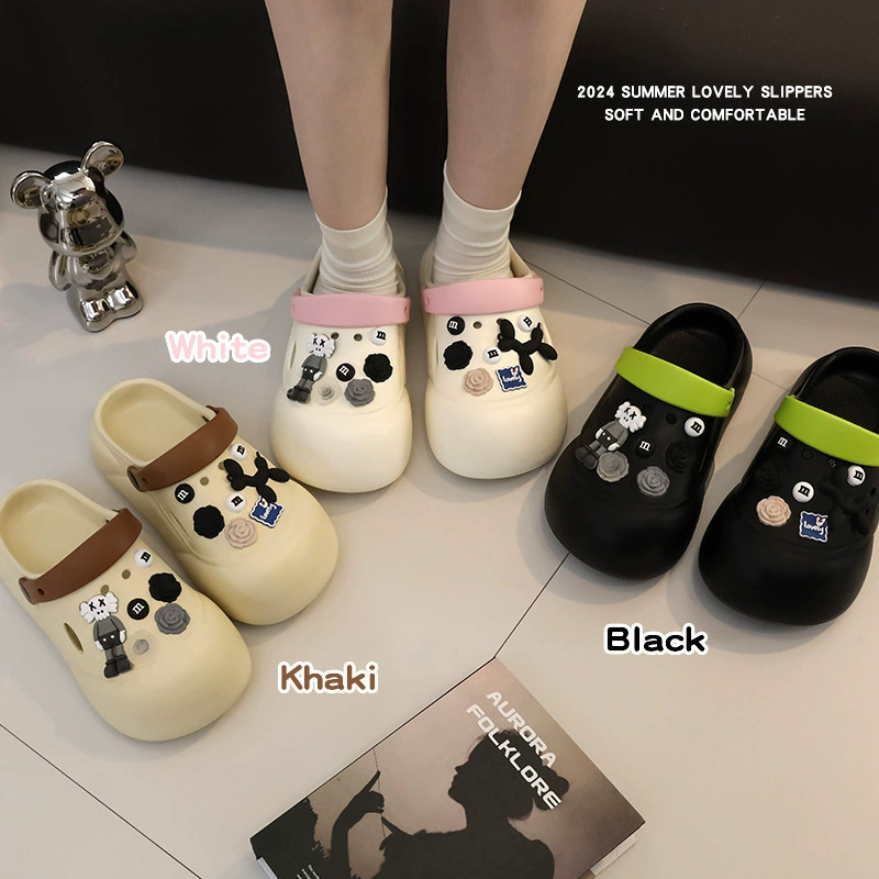 Пещерные туфли женские мультфильмы носить тапочки на улице