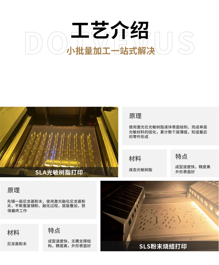 Factory Direct 3D Printing Custom Service Mold Prototype Model Resin Pp Processing High-Precision Customization