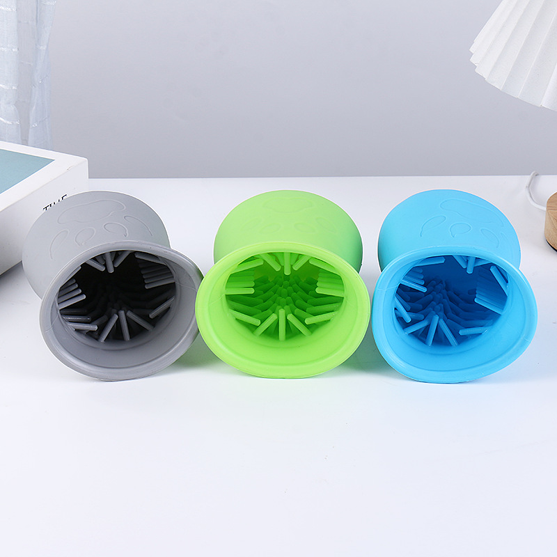 Taza de lavado de pies de mascotas transfronterizas, limpieza de mascotas, herramientas de belleza para mascotas, artículos para mascotas, baño para gatos, perros, taza de lavado de pies de mascotas