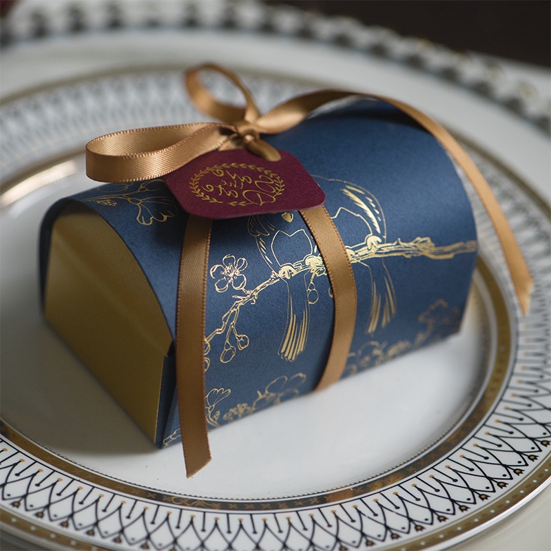 Sugar Box Wedding Candy Box New Style Marriage Paper Box Famous Creative Forest System Candy Bag Gift Sugar Box