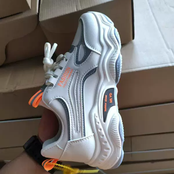 Orange -white