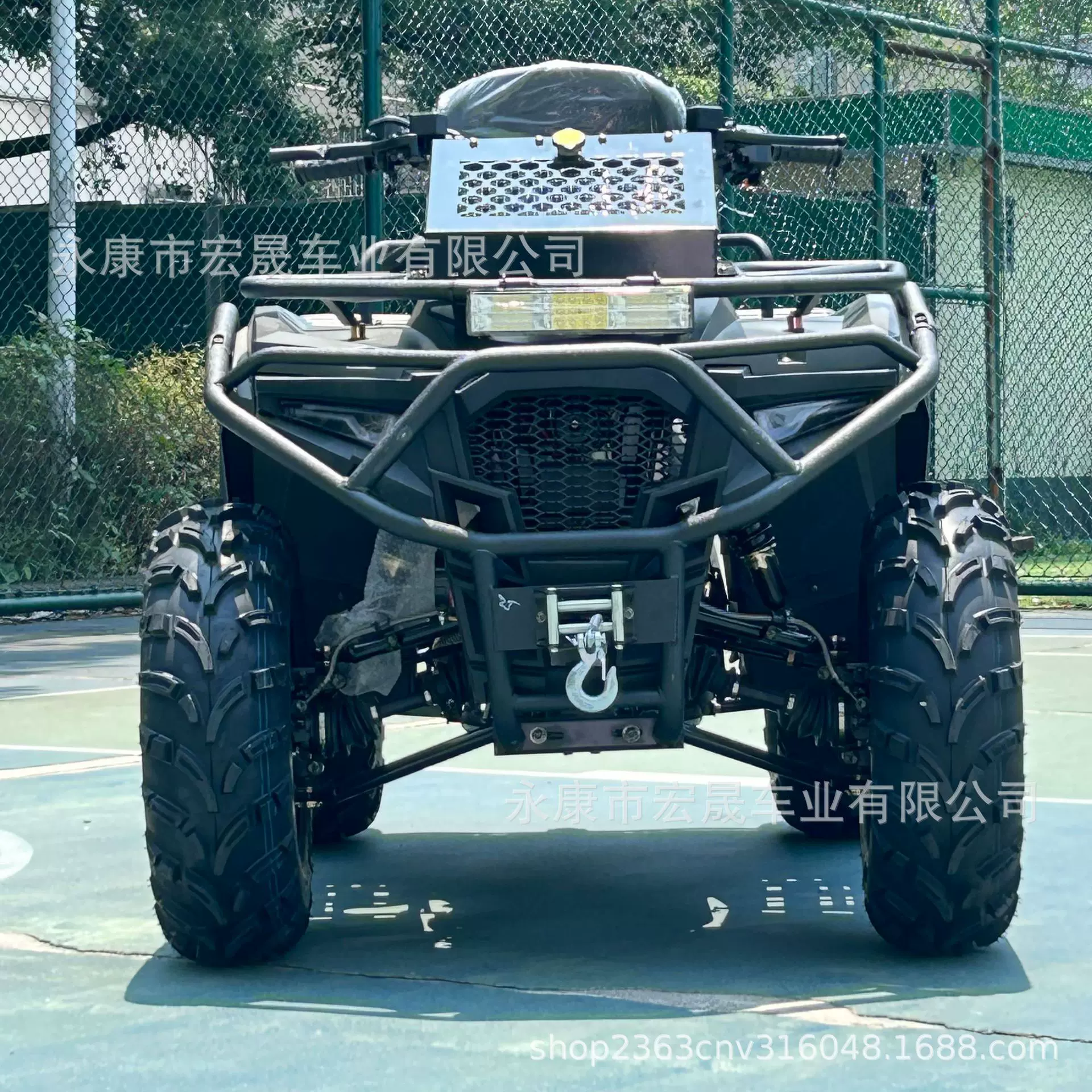 全地形ATV分时四驱400CC沙滩车四驱电喷自动档成人ATV越野摩四驱