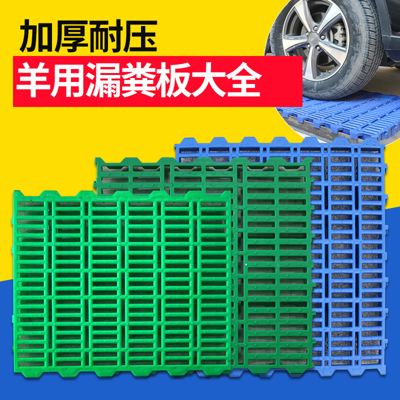 羊用塑料漏粪板 羊床加厚塑料漏粪板 羊圈粪板羊用漏粪网养殖设备|ms