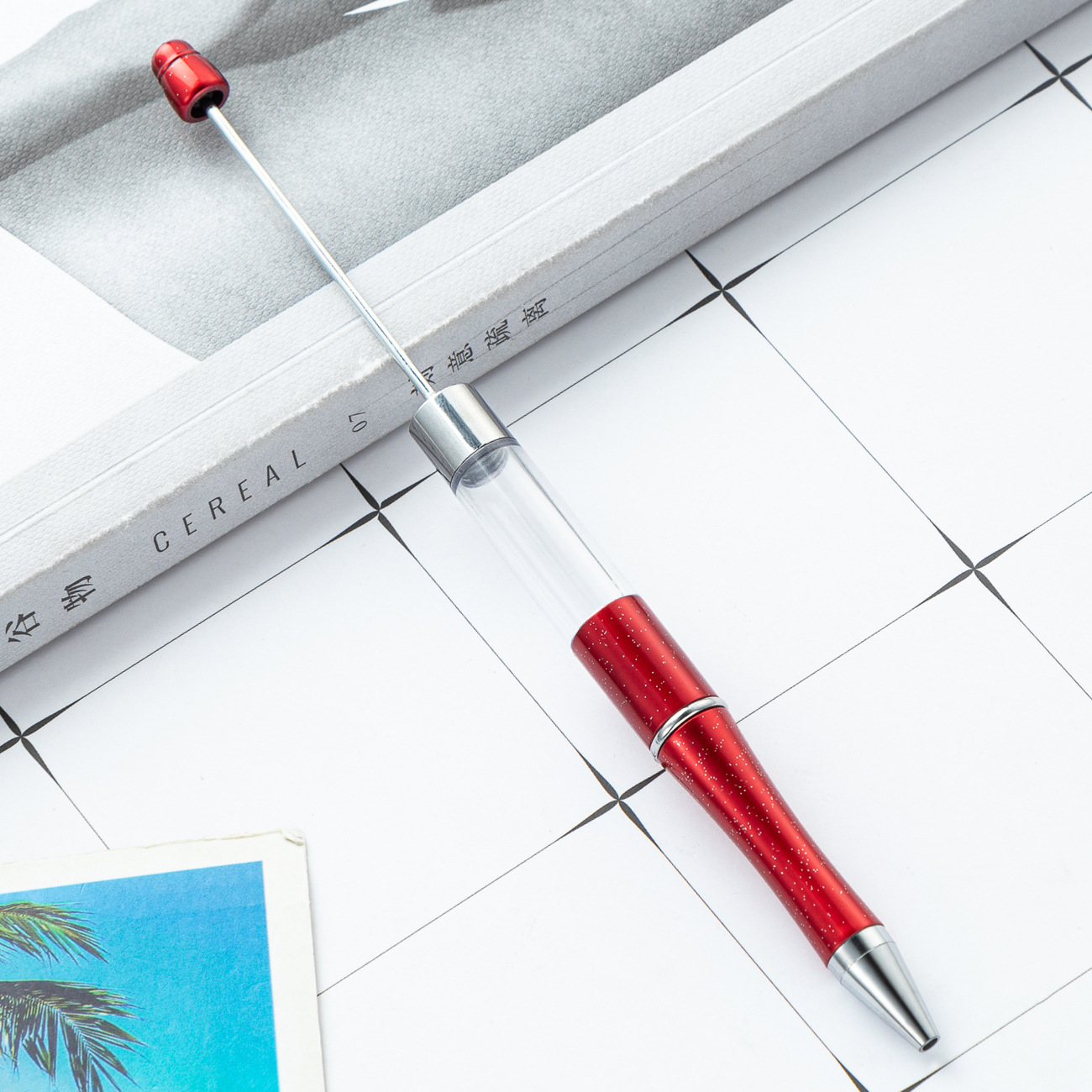 Inventario DiDi tubo vacío bolígrafo puede imprimir logotipo multicolor bolígrafo de plástico giratorio nuevo tubo vacío bolígrafo