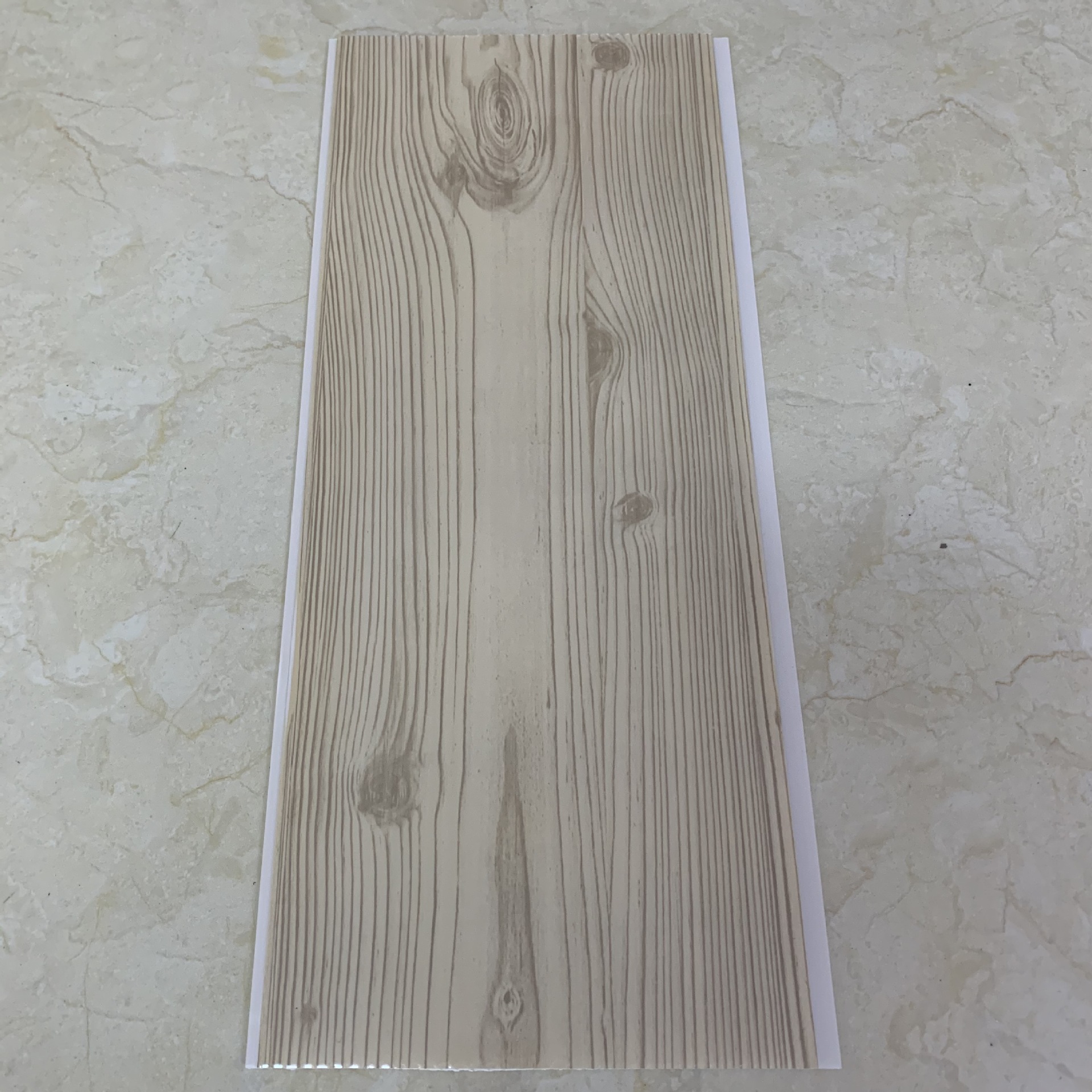 PVC techo cocina PVC techo de plástico baño grano de madera PVC techo 5mm * 20cm