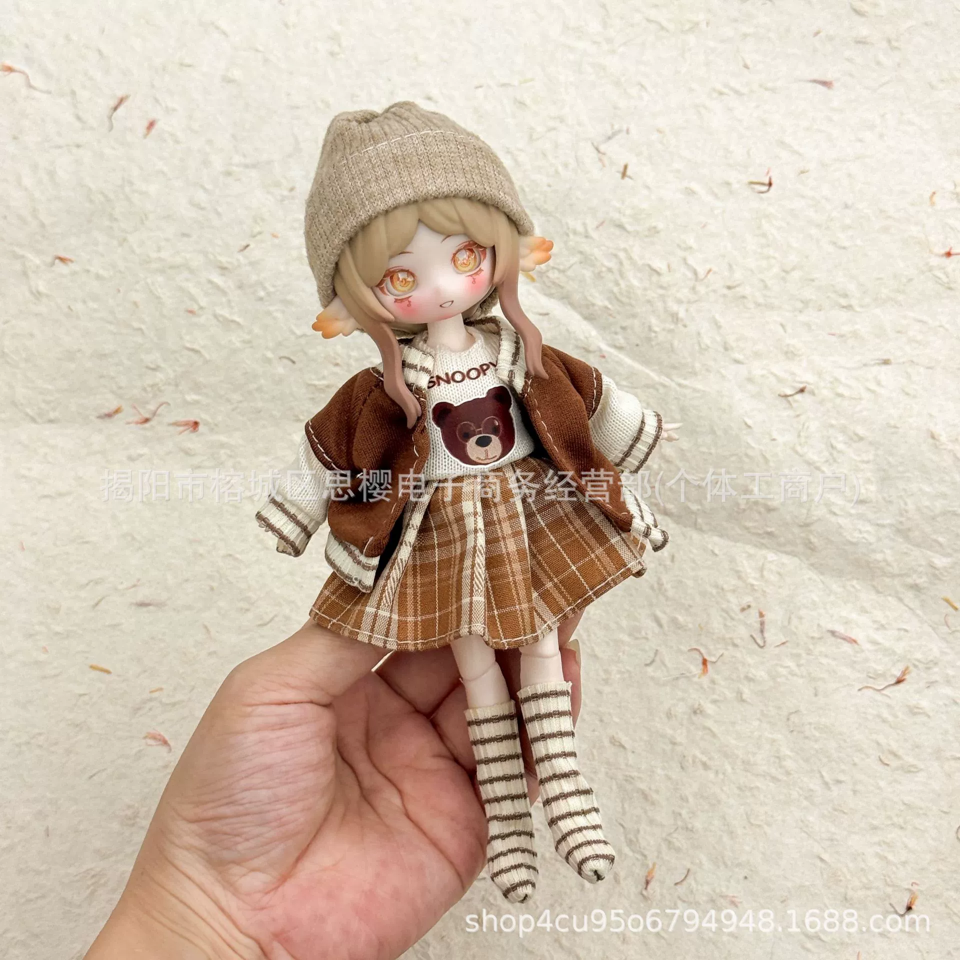 8 баллов кукольная одежда для куклы BJD 11-17 см кукла 12 баллов ob11 зверь мальчик bangni кролик аватар тело изменение костюм одежда