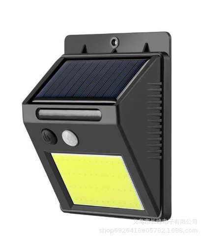 Lámpara de pared solar-48COB tres funciones