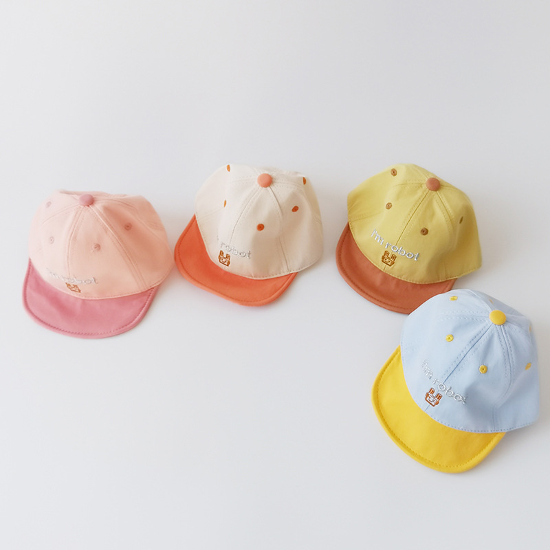 Fashion Color Matching Soft Brim Cap display picture 1