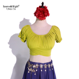Oriental Dance Belly Dance Top Women's 2024 New Modal Cotton Top Practice Clothes RPP01