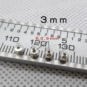 Factory Wholesale S925 Sterling Silver Pressure Cooker-Shaped End Clasp Bracelet Necklace Cord End Fixing Spacer Beads DIY Materials and Accessories