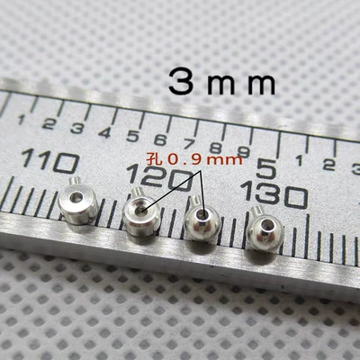 Factory Wholesale S925 Sterling Silver Pressure Cooker-Shaped End Clasp Bracelet Necklace Cord End Fixing Spacer Beads DIY Materials and Accessories