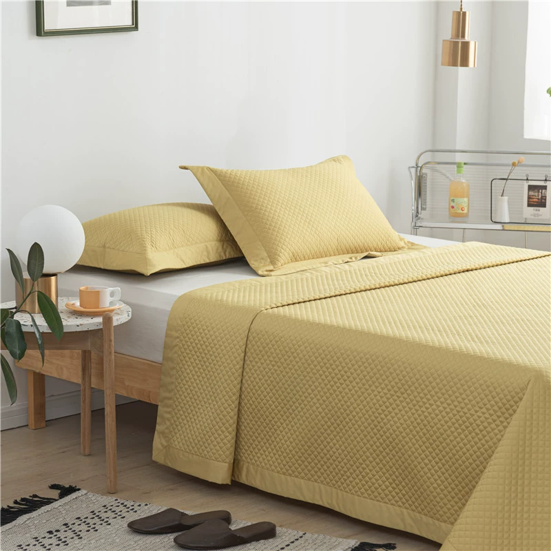 Double-sided cotton set, quilted sheet, light luxury style, high-quality style, 100 pieces, 3 piece set, increased thickness