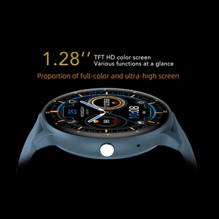 Smart Wearable Watch Round Bluetooth Step Clock Movement
