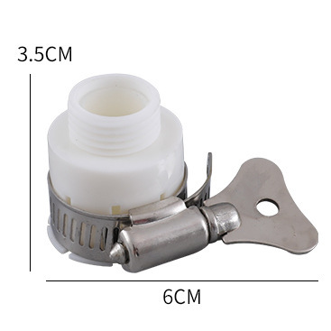 SNJUE8 garra conector universal jardín tubería de agua 4/6 puntos grifo conector de lavado de coches pistola de agua conector rápido en stock