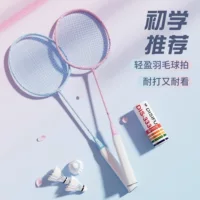 Youyou 2024 новый бадминтон для начинающих стабильный и устойчивый к игре в помещении на открытом воздухе тренировочный набор оптом