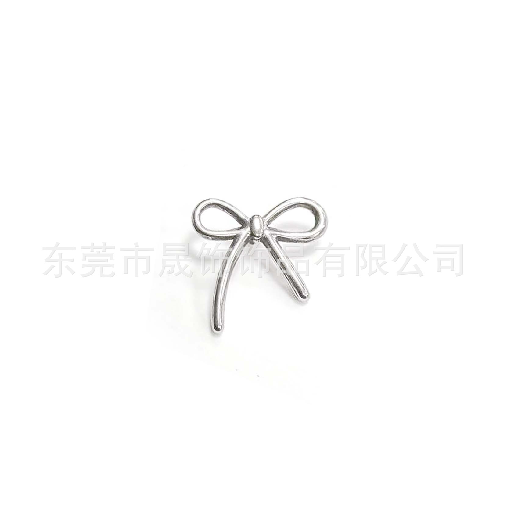 F136 Titanium Alloy Butterfly 结 Ear Stud G23 Titanium Internal Thread Labret Stud 人体 Piercing Jewelry Helix Cartilage Stud