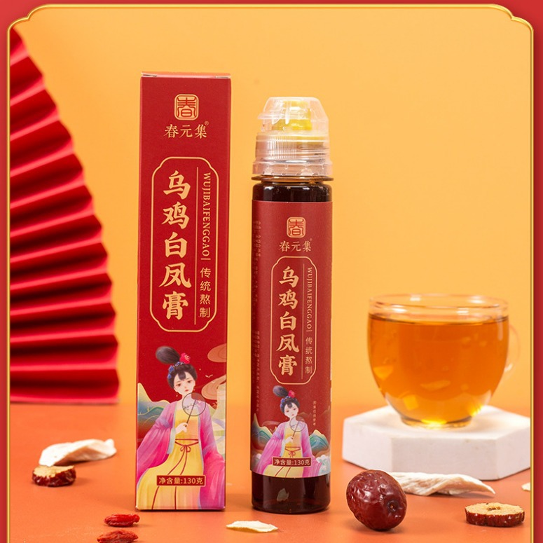 春元集乌鸡白凤膏130g膏滋源头厂家按需定制贴牌代加工