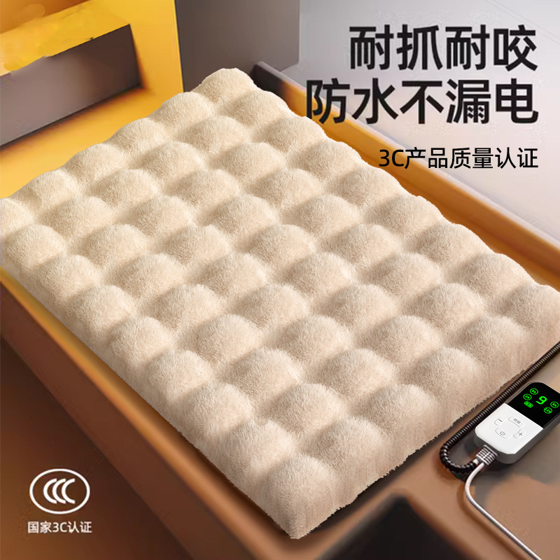 Otoño y invierno, perros calientes, espuma desmontable, manta eléctrica para mascotas, cojines para perros calientes, mantas para perros, mantas para gatos